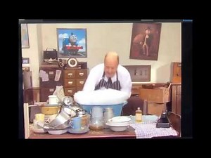 Mr Perkins drop the plates with laughing people