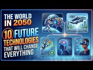 The World in 2050: 10 Future Technologies That Will Change Everything 🚀 | AI, Robots & Future Cities