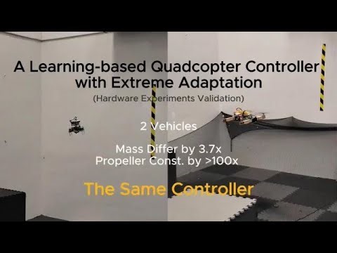 A Learning-Based Quadcopter Controller With Extreme Adaptation, T-RO Paper