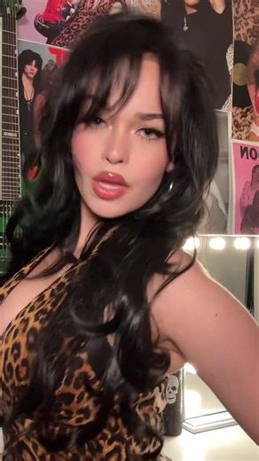 Leopard Print Makeup Inspiration from the 80s