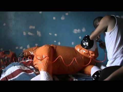 Inflatable IW Horse inflation