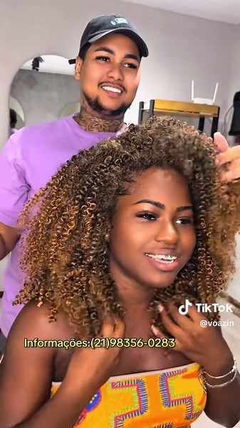 Transformação mágica de cabelos com @Hello Hair Brasil