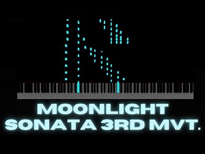Beethoven - Moonlight Sonata 3rd Movement (Roblox Piano Sheet in Description)