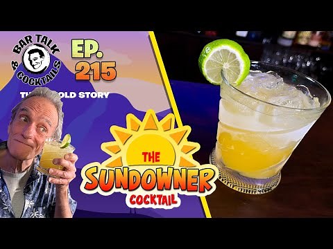 The Sundowner Cocktail | Bar Talk & Cocktails
