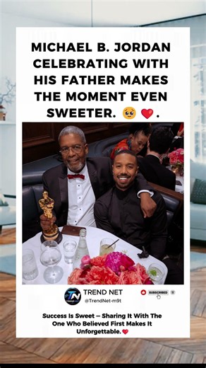 Michael B. Jordan & Dad❤️#michaelbjordan #shorts
