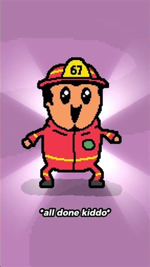 I made a game where this firefighter cools my pc down #gamedev #devlog #funny #shitpost #memes #meme
