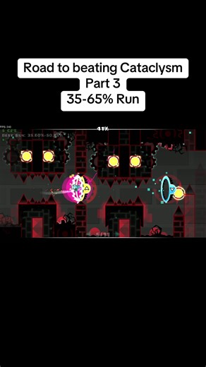 Geometry Dash Cataclysm Level: Road to 65%