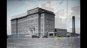 In my travels today I happened to come across Michael Garron Hospital (formerly Toronto East General Hospital), which is in the midst of a major redevelopment. A new wing was added to the building roughly every decade since the first hospital structure opened in 1929. Sad to see that the later-built “progressive moderne” style wings demolished, but happy that the original 1929 building was retained to be a part of the revitalized facility. The original building hasn't been visible from Coxwell A