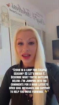 "Stuck in a loop this Eclipse season? 🔄 Let’s break it.