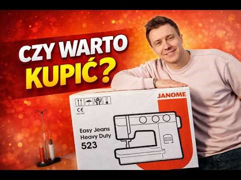 Maszyna do szycia dla początkujących | Czy szyje jeans? Test - Janome HD523