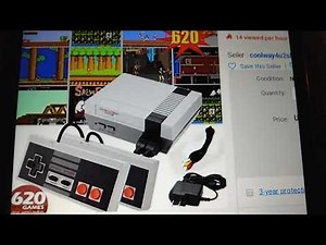 Nintendo entertainment system 620 built in games Mike Tyson punch out era lol 😂😂 85 I had new