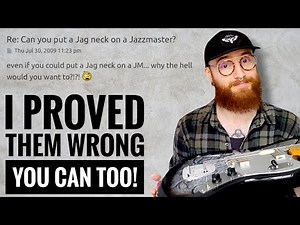 Jazzmaster to Jaguar Conversion: Part 1 (Bodies and Routing)