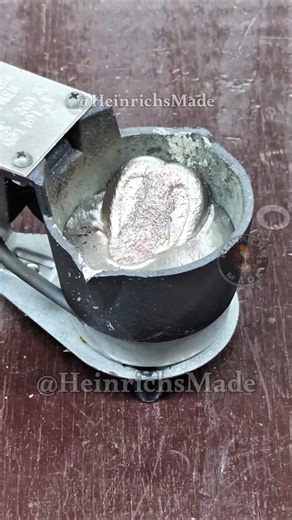 Asmr Metal Melting in Reverse #satisfying #oddlysatisfying #reverse