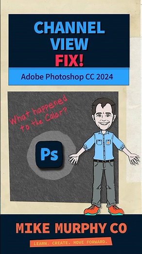 How To Switch Between Channel Views in Photoshop