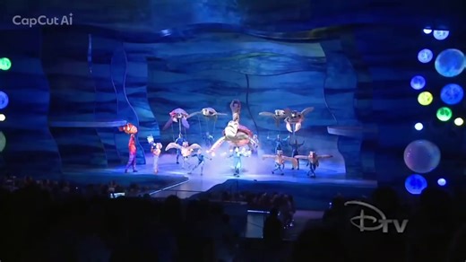 Finding Nemo - The Musical Stage On Fire! #CapCut #soraliveshowisonfire #findingnemo
