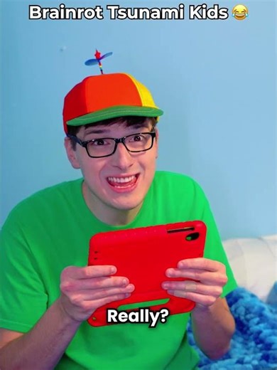 Brainrot Tsunami Kids Be Like 😂