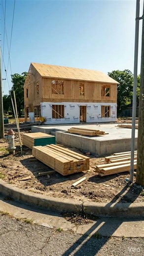 Building a Dream Home from Scratch! 🏡🔨 #Shorts