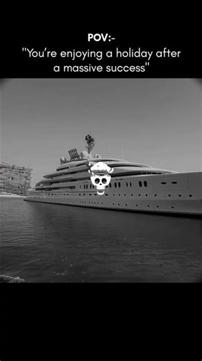 You’re enjoying a holiday after a massive success