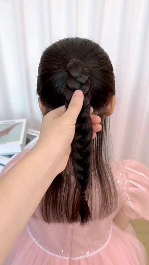 Elegant Hair Tutorial: Braiding into a Low Bun