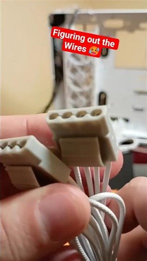Gaming P.C. Build | Figuring out wires! #pcbuild #wiringcircuit 🥵