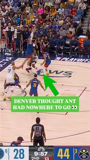 Wolves vs Nuggets always fun #nba #viral #shorts #basketball #denvernuggets #minnesotatimberwolves