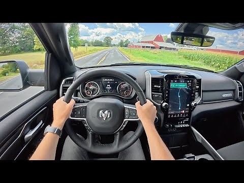 2026 Ram 1500 5.7L Hemi V8 - POV Street Driving Impressions