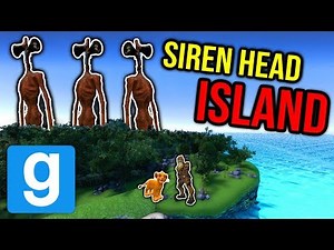 THE SIREN HEAD ISLAND!! (gmod nextbot)