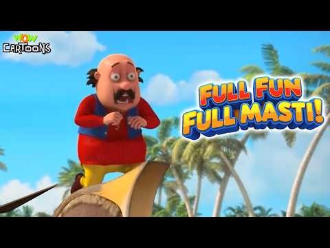 Motu Ko Laga Daar | Motu Patlu Full Fun Full Masti Compilation | Wow Cartoons
