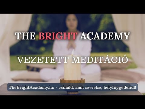 Elalvást segítő esti meditáció