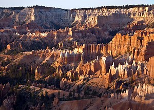 beautiful landscape in Bryce Canyon with magnificent Stone formation...
