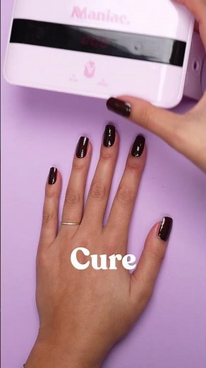 🤎 Busu Brown Nail Design Tutorial ✨💅