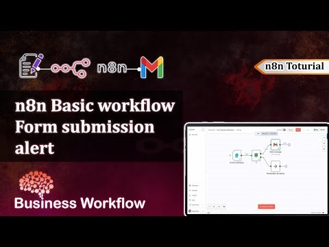 n8n Basic workflow | Form submission alert