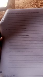 What is an emerging market economy? (3 marks)Explain any three... | Filo