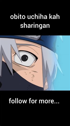ASSASSINS_LORD on Instagram: "obito uchiha kah sharingan #anime #naruto #kakashi #obito"