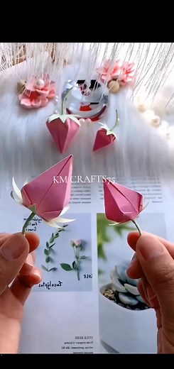 Creative DIY Paper Crafts Tutorial from KM CRAFTS75