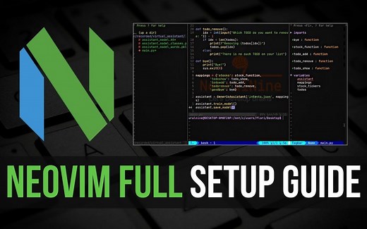 P2 基础配置+lazy.nvim+colorscheme 从零配置 neovim 成为你的个人开发环境(100% lua)