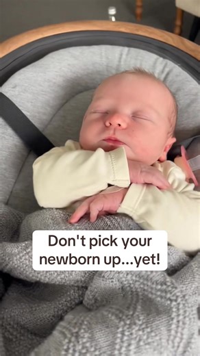 When your newborn is moving, grunting, and making sounds in their sleep—and your instinct is screaming, "PICK THEM UP!" . But here's what I want you to know: In many instances, they're actually still fast asleep This is called active sleep, and it's completely normal for babies 0-3 months. Newborns spend 50% of their sleep in active sleep. . During this stage, you might see your little one: 😊 Smiling in their sleep 🛌 Moving and grunting 👀 Opening their eyes briefly 👶 Rubbing their face or ey