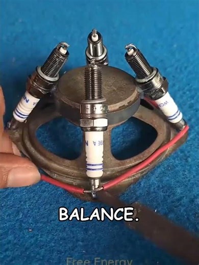 Make your own free power machine! Click the link in our channel for the full build plans.