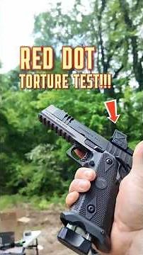 Red Dot Torture Test!!! #experiment