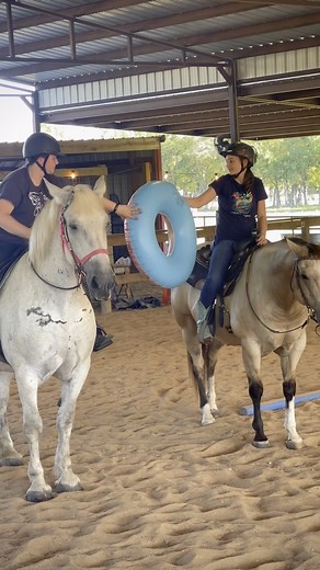 Please keep in mind that these horses have been conditioned to this type thing. Horses can react suddenly and violently to things that we humans might think nothing of. Being around a horse means thinking like one, and building confidence in both horse and rider. #horsesintraining #obstaclehorse #ridinglessons #drafthorse #aqha #bigwishfarm | Big Wish Farm