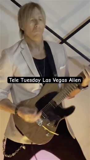 #teletuesday Las Vegas Alien #guitar #guitarist #guitarsolo #charvelguitars #rockmusic #musicvideo