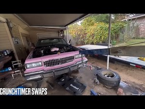 YOU EVER SEEN A PINK LS MOTOR IN A PINK BOX CHEVY