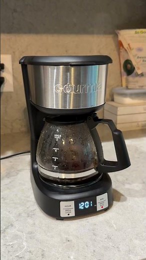 Best Compact Coffee Maker for Small Spaces | Gourmia 5-Cup Programmable Review