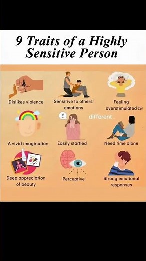 9 Traits of a Highly Sensitive Person 🌿💫#HighlySensitivePerson #HSP #EmotionalIntelligence #Empath