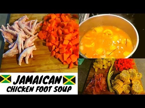 JAMAICAN CHICKEN FOOT SOUP | EASIEST WAY HOW TO MAKE IT !!