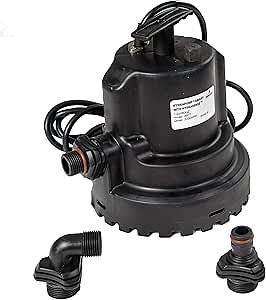 Watershed Innovations HydraPump Smart - Submersible Water Pump - Smart Pump - Portable Electric Pump - HydraDetect Technology for Automatic Operation