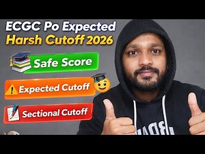 Ecgc Po 2026 Most Expected cutoff !! #ecgc #ecgcpo #ecgcpocutoff