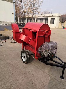 [Hot Item] Commercial Electric Thresher Wheat Rice Threshing Grain Threshing Machine