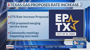 Public meetings to discuss Texas Gas Service's proposed 27% rate increase