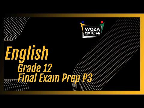 English Final Exam Prep Paper 3